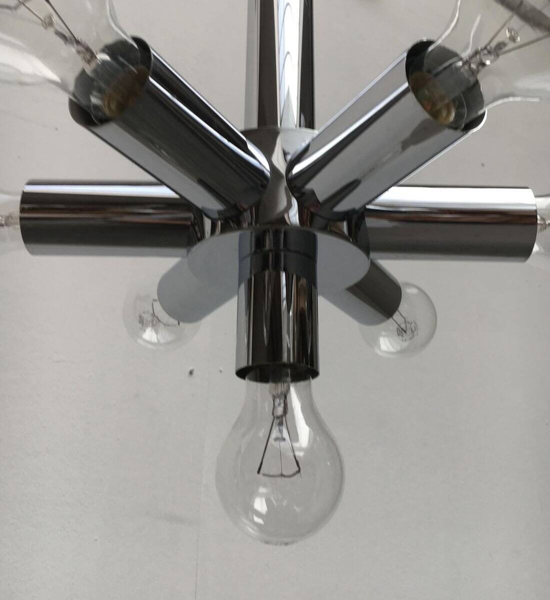 Suspension Chrome Space Age Mid-Century