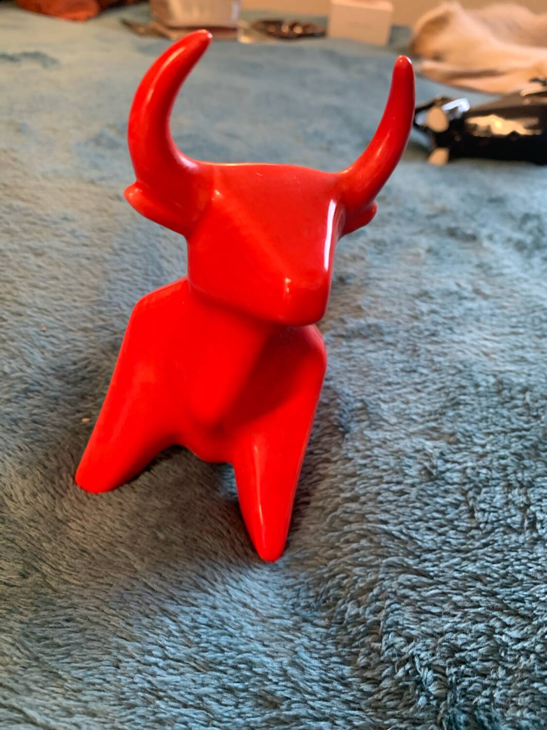 Ceramic bull
