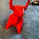 Ceramic bull