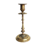 Ancient brass candlestick