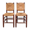 Paire de chaises N°19 Bauche de Perriand