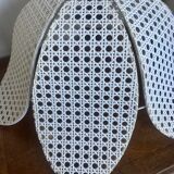 Vintage canine rattan hanging