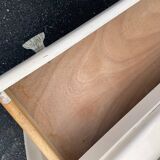 Art Deco chest of drawers with moustache feet, 1930