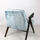 Light blue bunny armchair by józef chierowski, 1970s