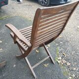 2 Garden armchairs