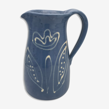 PICHET Broc Vintage in Glazed Ceramic with floral pattern decoration