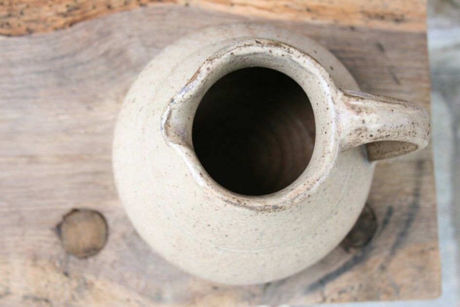 Old jug/pitcher in terracotta-sandstone