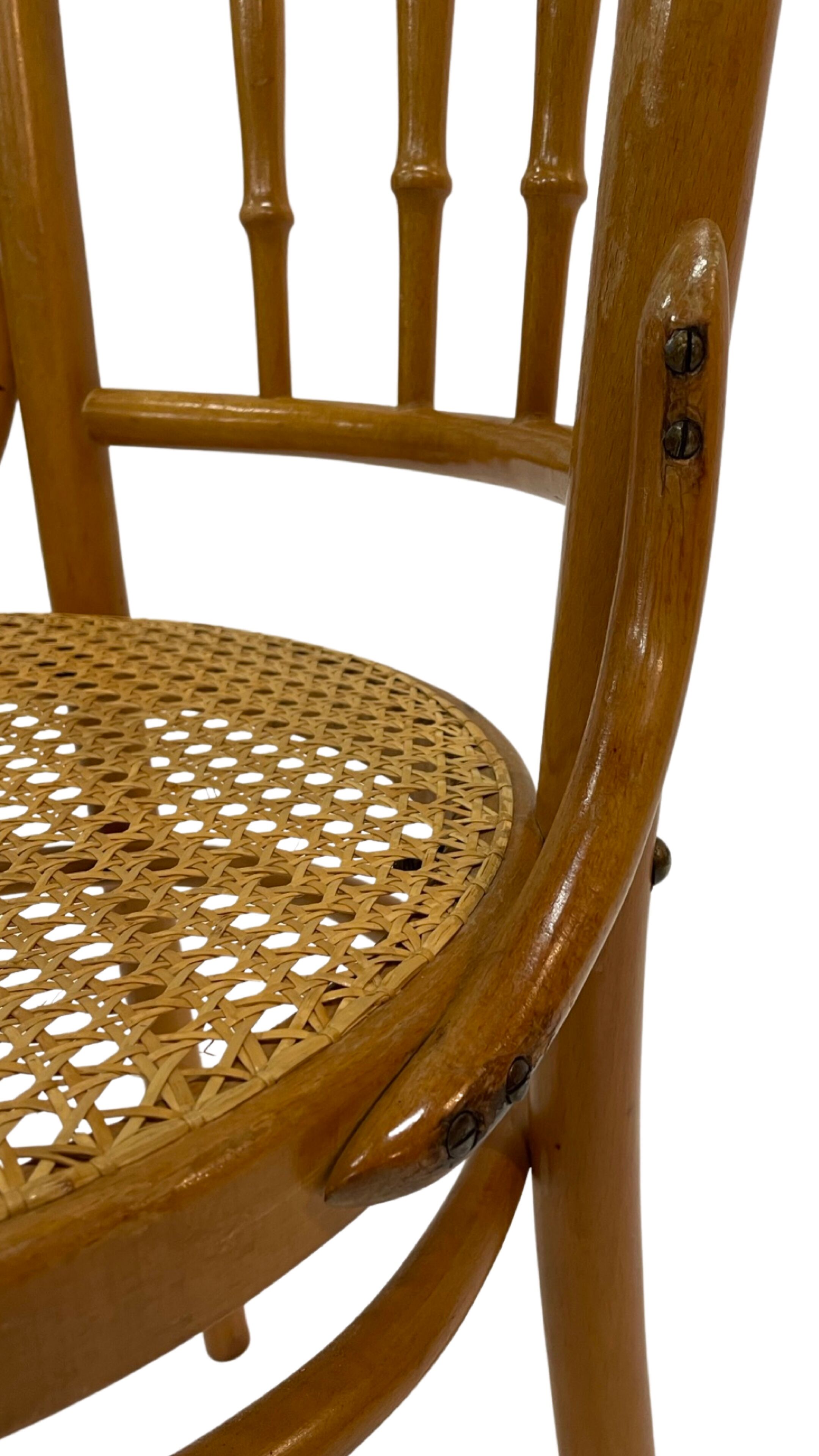 Vintage chair beech minimalist