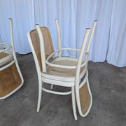 Set of 4 Thonet Style 811 Cane Chair: Josef Hoffman Mid-Century Modern Furn