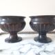 Metal vases