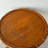 Vintage rattan table
