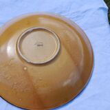 Hand-painted Saint Clément deep dish, diameter 36 cm