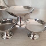 6 stainless steel 18/10 dessert bowls