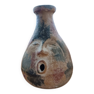 Handcrafted anthropomorphic vase
