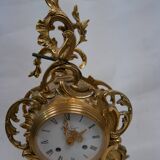 old bronze cartel golden style Louis XV vintage rockery 1980