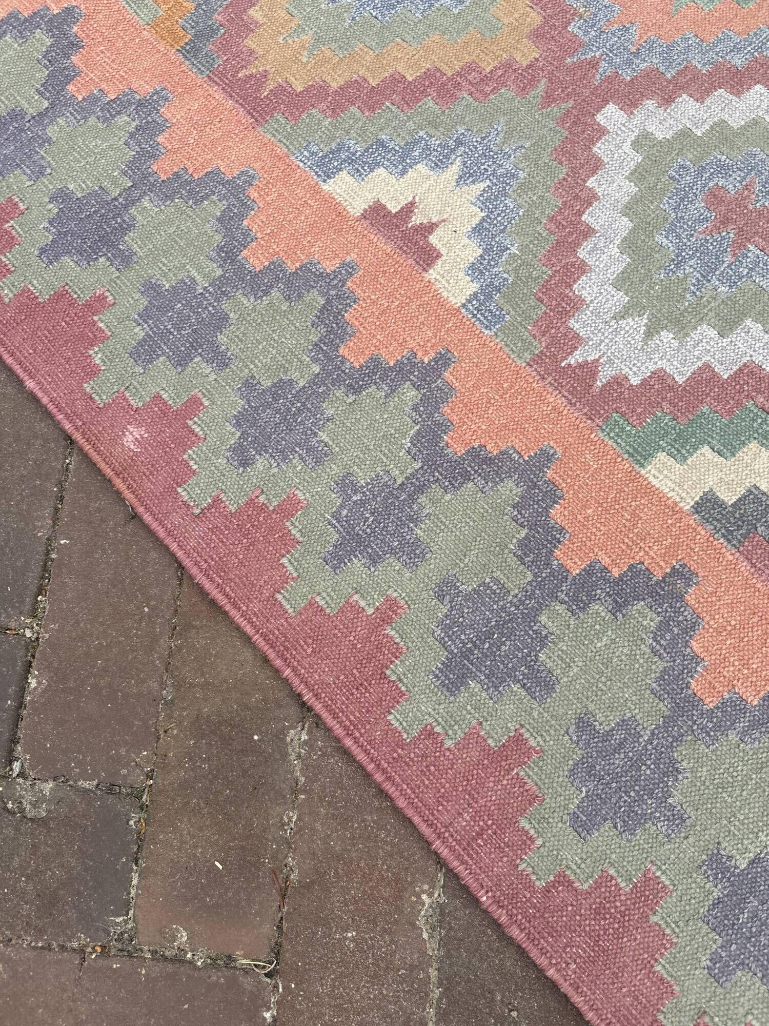 Vintage Kilim Rug – Small Runner 240x76