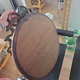 Louis XVI oval mirror with love knot and ribbon