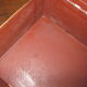 Box safe hard metal imitation wood