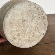 Ancien pot à graisse/vase en grès vernissé vintage – 2 anses