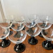 Lot de 12 coupes à dessert rétro
