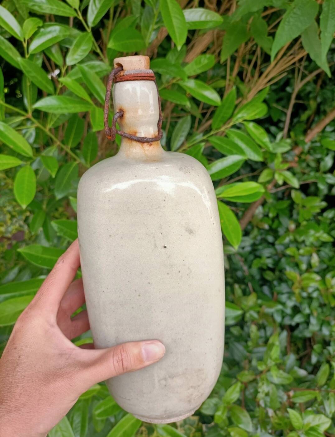 Retro hot water bottle