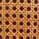 Vintage buffet in bamboo and cannage 1970