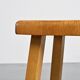 Vintage stool by Charlotte Perriand, Les Arcs, France
