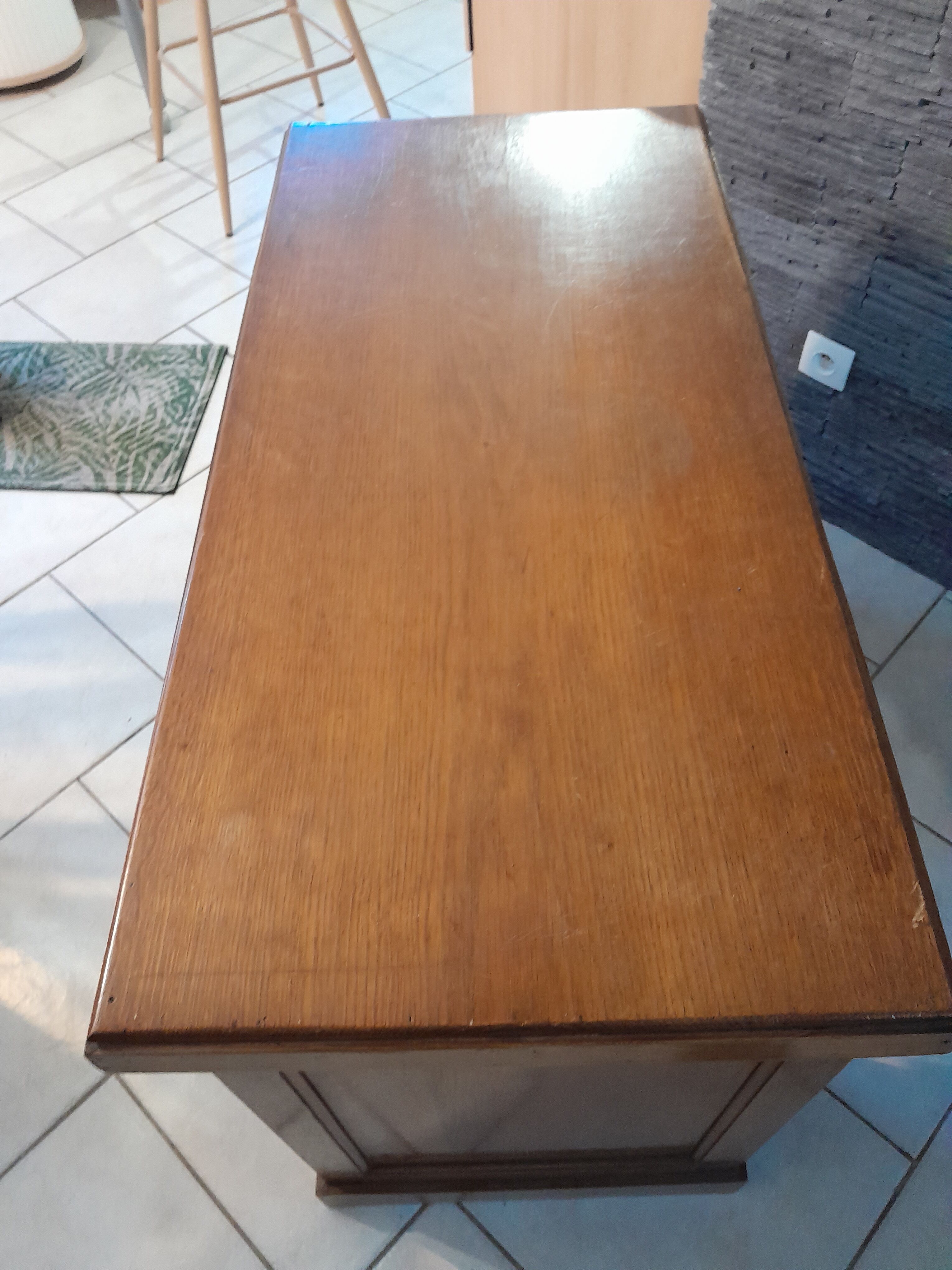 Ancien meuble de métier ou bureau vintage