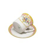 Cup, Art Nouveau, porcelain, Germany, 1950s.