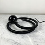 Black "Heby" Table Lamp Adjustable by Isao Hosoe for Valenti, 1970