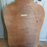 Wooden and stucco mirror 99x68cm