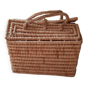 Panier en fibre de coco