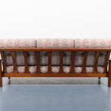 3-seater modern Italian architectural sofa 1960s
