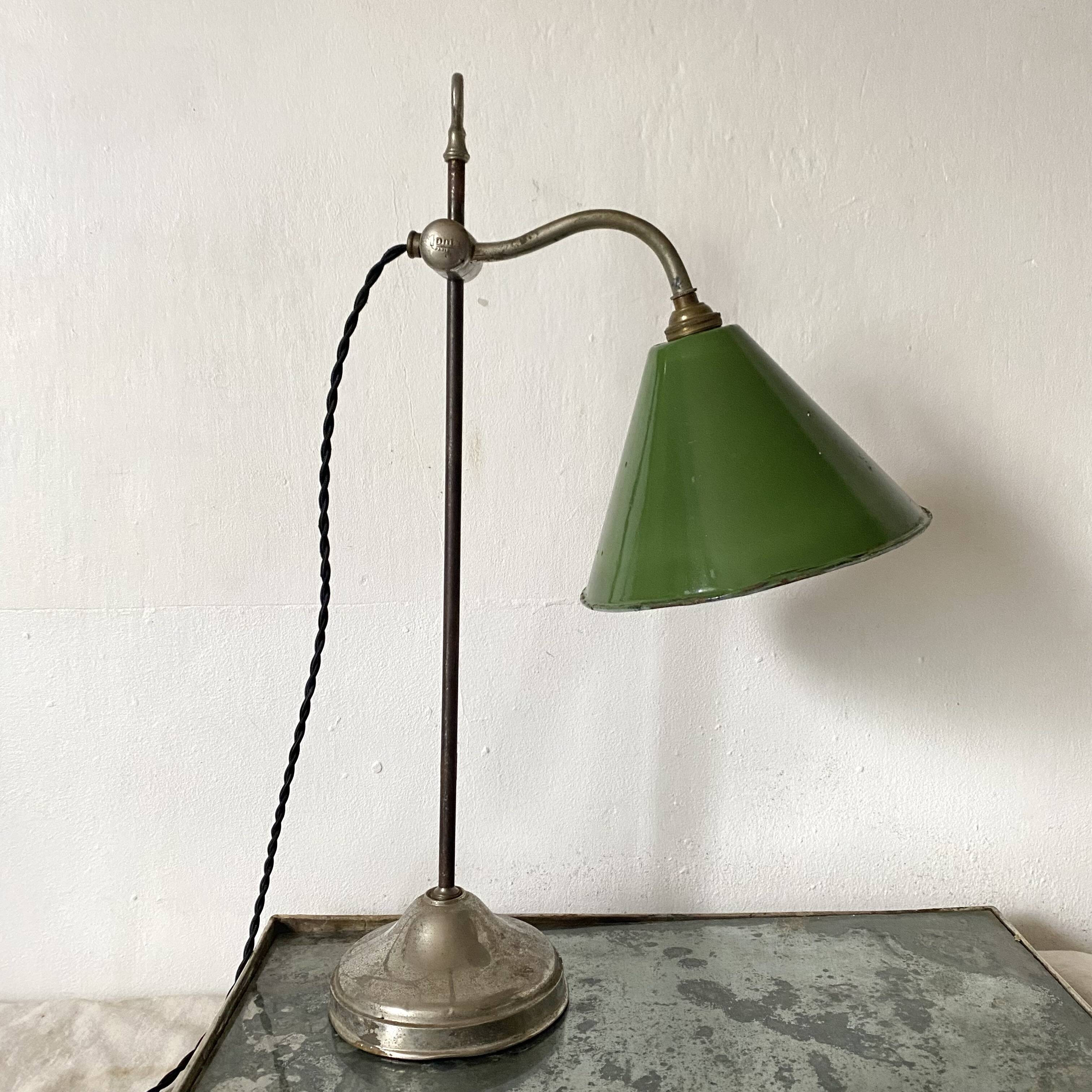 Monix workshop lamp, jeweller's lamp from the 1940s-50s.