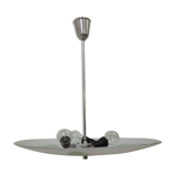 Suspension en verre design du milieu du siècle Napako, années 1960.