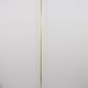 Postmodern floor lamp in brass and wood by Rodolfo Dordoni, Italy, 1980s.