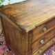 Louis XVI commode from the 18th century in walnut.