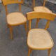 Ensemble de 3 chaises bistrot