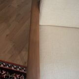 Scandinavian teak armchair, yearned 50/60, restored