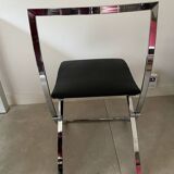 Pair of "Luisa" chairs by Marcello Cuneo for Mobel Italia 70's