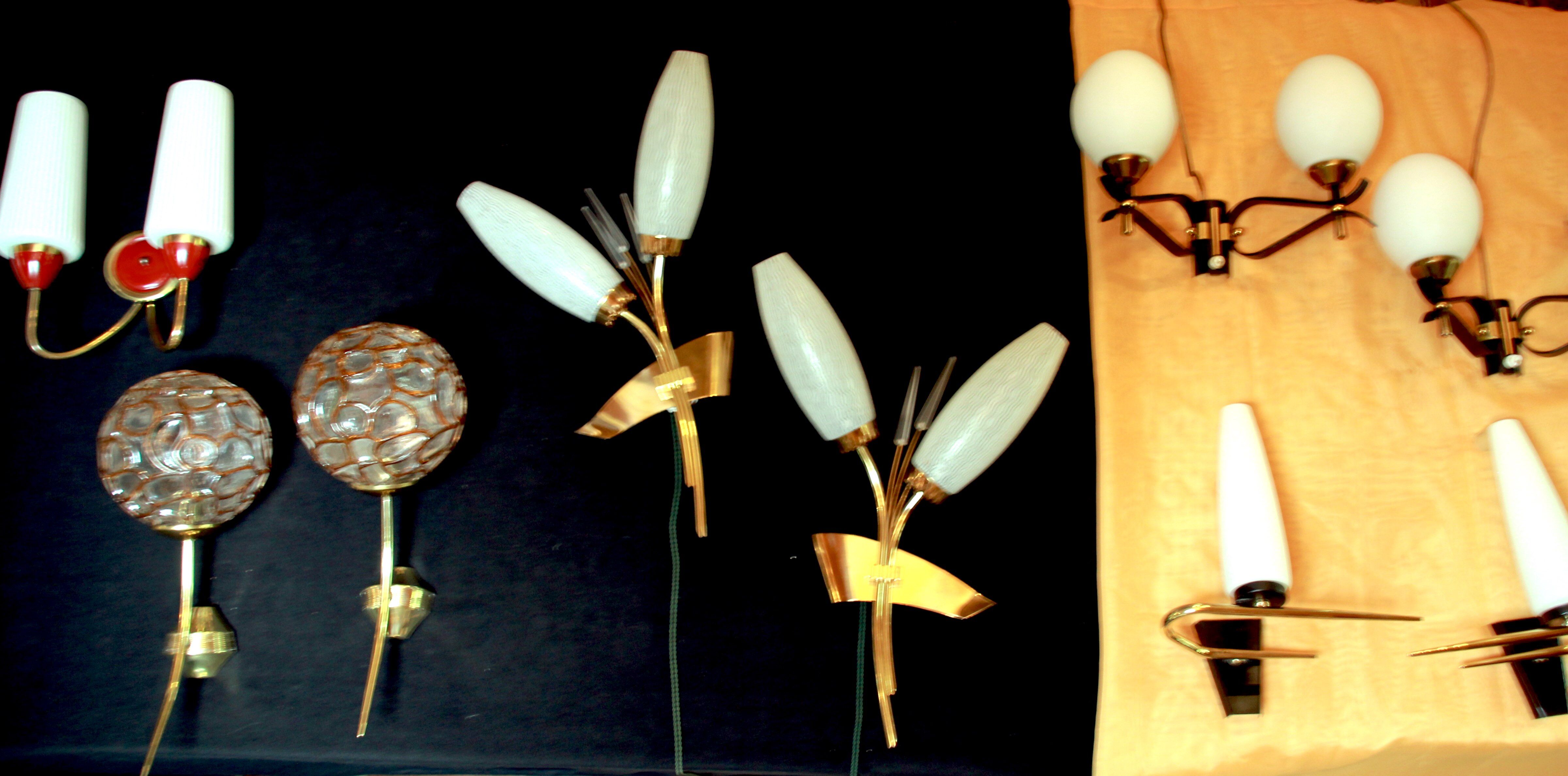Paire d'appliques, Maison Arlus