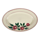 Large oval Sarreguemines "Samois" platter, early 20th century