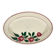 Large oval Sarreguemines "Samois" platter, early 20th century