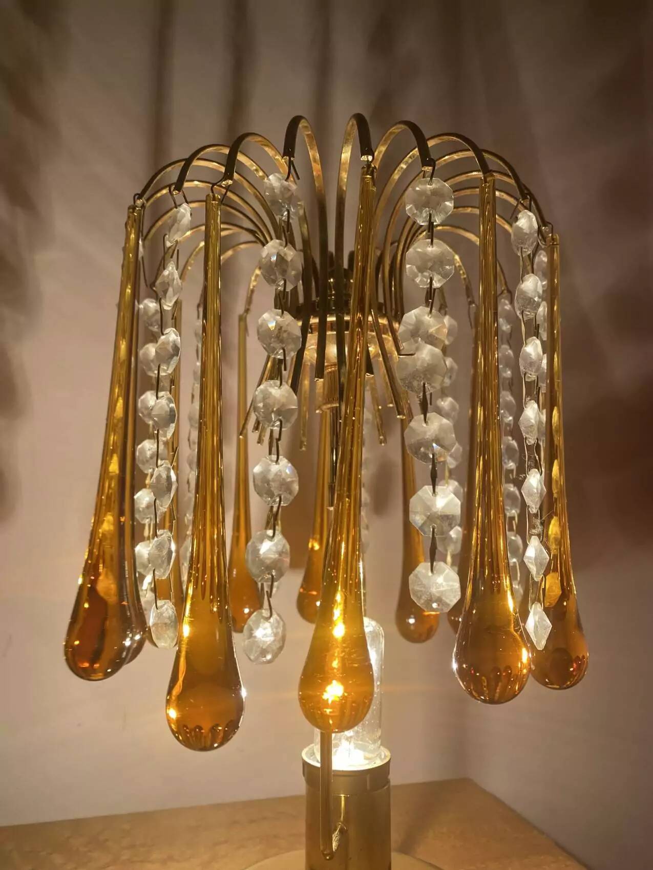 Petite lampe de fabrication italienne en verre de Murano – Paolo Venini