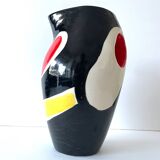 Large pitcher vase in earthenware by Roland Brice and Fernand Léger.