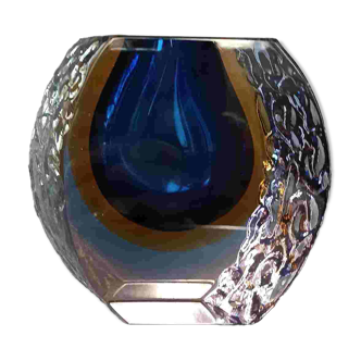 Murano glass Sommerso vase Alessandro Mandruzzato, 1960