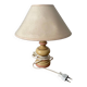 Vintage wooden bedside lamp