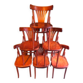 Set of bistro chairs & Baumann