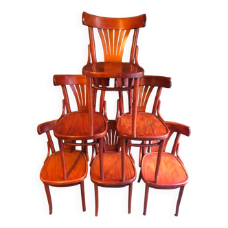 Set of bistro chairs & Baumann