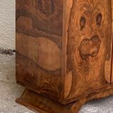 Art Deco cabinet walnut bramble H149